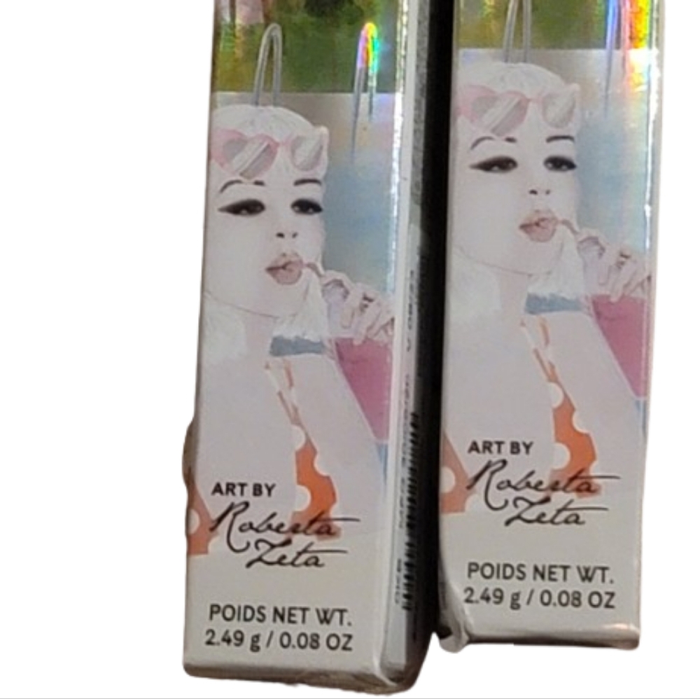 Artistry Studio Lip Oil Gloss Set of 2 Pacific Coral LA Edition New in Box